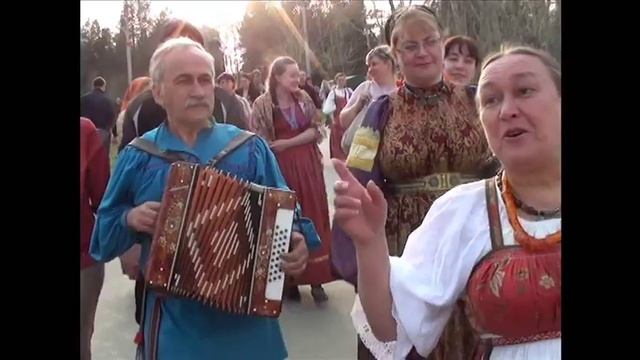 9 мая, праздник в парке, Частушки смотреть онлайн