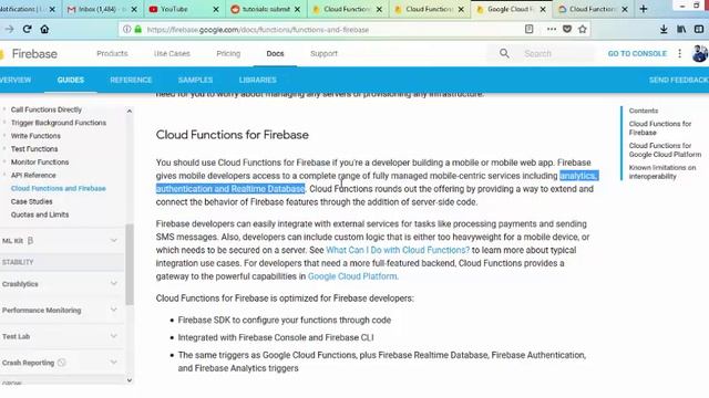 Firebase Tutorial 4 How we Use Google Cloud and Firebase Storage Functions смотреть онлайн