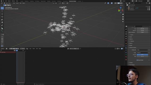 How to use the 'Shortest Path' node - Geometry Nodes смотреть онлайн