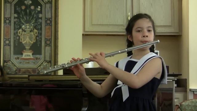 Victoria (9 years old) Haydn -Arietta смотреть онлайн