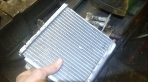 Радиатор печки в разрезе Ланос, Сенс, Шанс