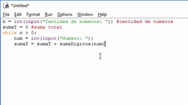 Python | Suma de los dígitos de N números enteros смотреть онлайн