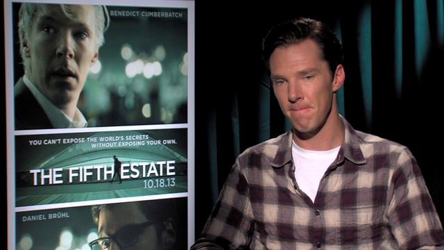 Benedict Cumberbatch Interview: THE FIFTH ESTATE смотреть онлайн