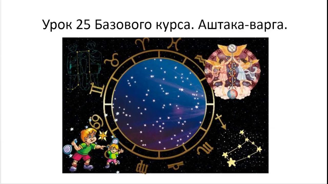 Астрология SSS1. БК 25 Аштака варга (Тушкин) смотреть онлайн