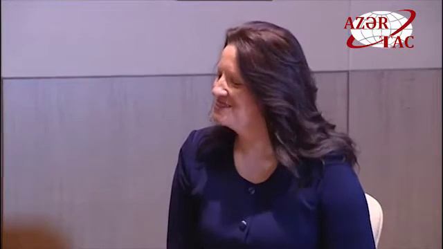 Первый вице-президент Мехрибан Алиева встретилась с первой леди Республики Македония смотреть онлайн