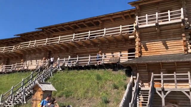 внутренний двор Киевская Русь парк - odesoftami.com смотреть онлайн