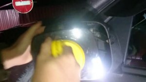 Снятие зеркального элемента navara.