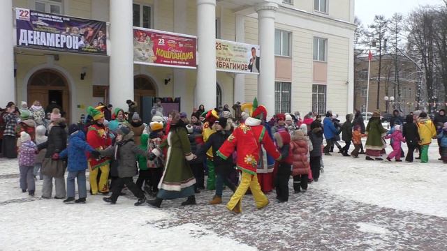 Масленица вместе с Детской школой театральных искусств "Семь Я"(ДК "Вперёд,15.02.2018),1 смотреть онлайн