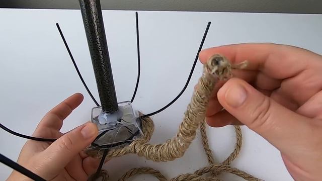 Dollar Tree DIY Nautical Solar Chandelier смотреть онлайн