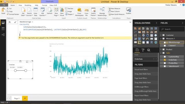 DAX for Power BI: 12 Month Rolling Average смотреть онлайн