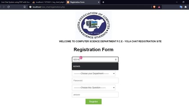 Live Chat System using PHP DEMO смотреть онлайн