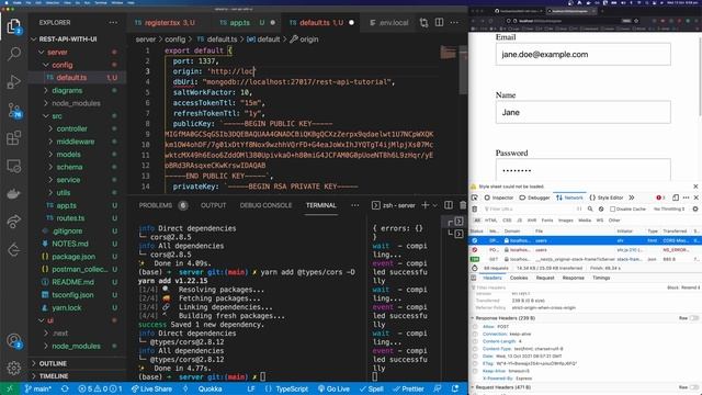 Build a Login and Registration User Interface in React.js With JWTs and Refresh Tokens смотреть онлайн
