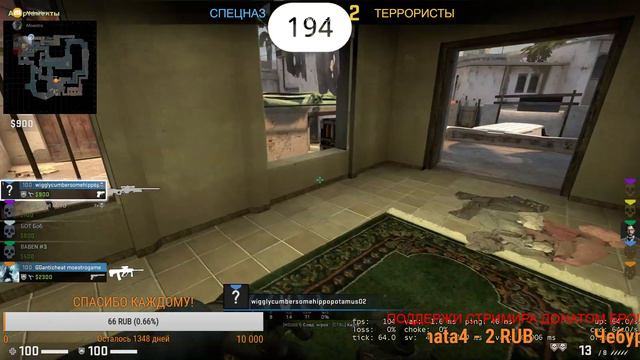 Стрим игры Counter-Strike: Global Offensive напарники мм со зрителями смотреть онлайн