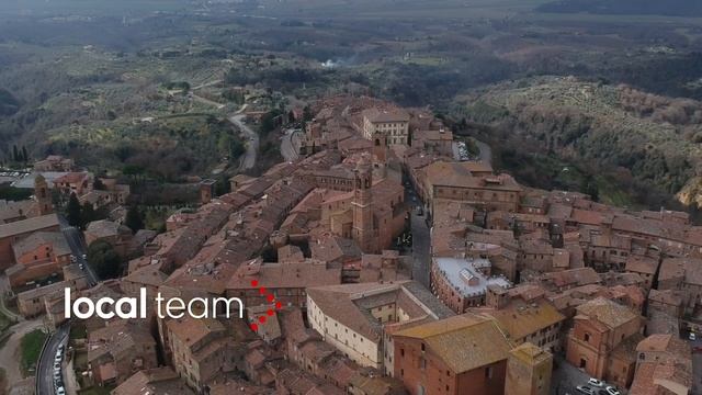 Città della Pieve, drone: il borgo scelto da Mario Draghi смотреть онлайн