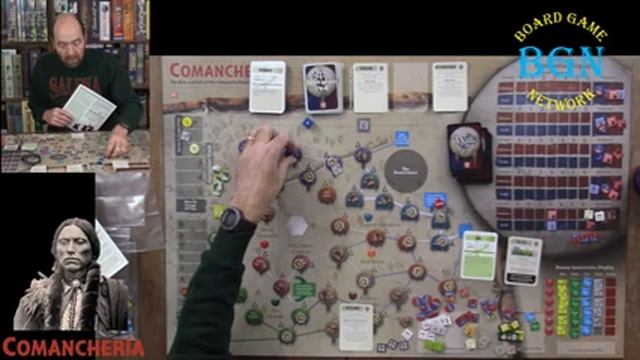 How to play Comanchería: The Rise and Fall of the Comanche Empire the solitaire board game смотреть онлайн