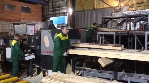 Krafter KRAFTER M Double light. Видео работы станка