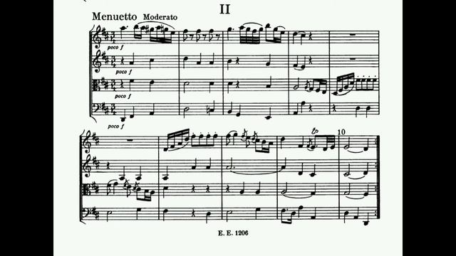 Carl Ditters Von Dittersdorf - String Quartet No. 1 In D Major, Kr.191 (1789)