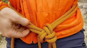 Полезные навыки - альпинистская беседка (обвязка) из основной верёвки