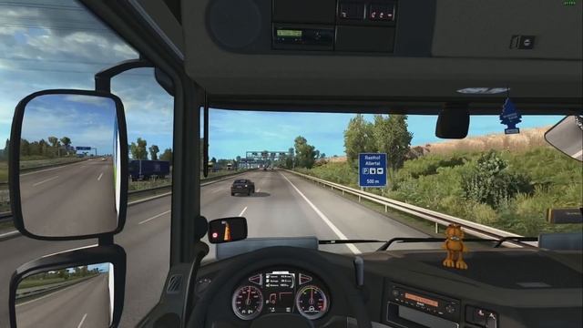 ETS2 1.35 Open Beta DAF XF106 Stuttgart - Aalborg смотреть онлайн