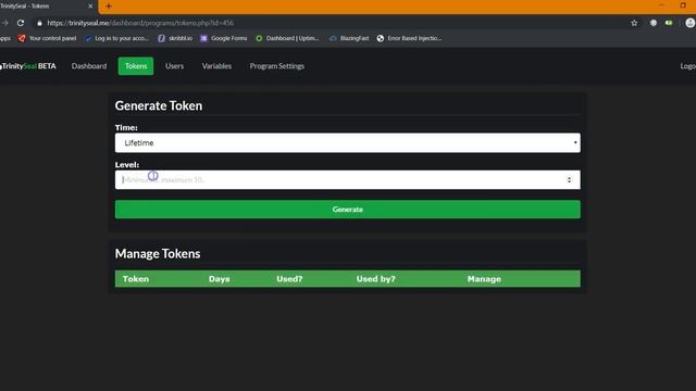 TrinitySeal Server Variables смотреть онлайн