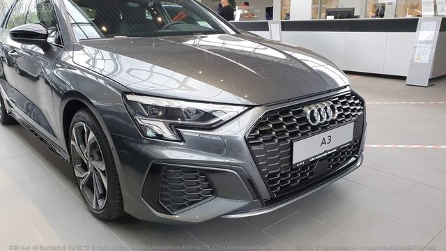 2020 Audi A3 Sportback Sline 35 TDI S tronic (150hp) - Visual Review! смотреть онлайн