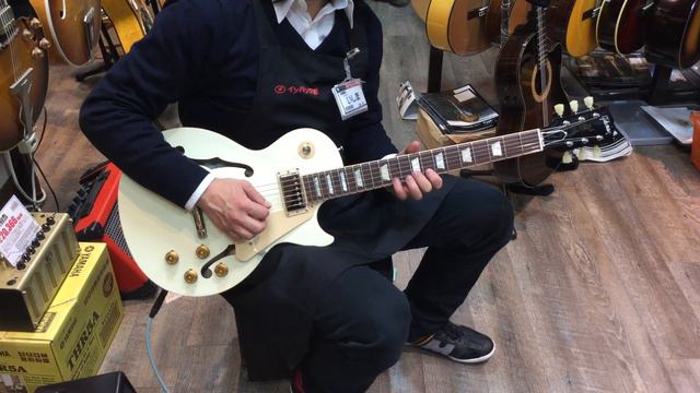 Gibson Memphis ギブソン メンフィス 2015 Limited Run ES Les Paul Classic White【イシバシ楽器心斎橋店】 смотреть онлайн