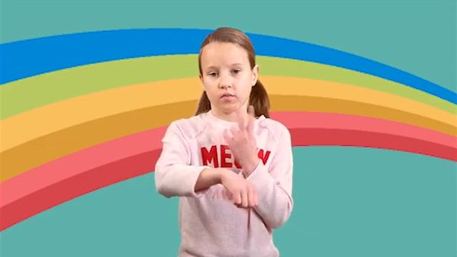 Sheep in Sign Language, ASL Dictionary for kids смотреть онлайн