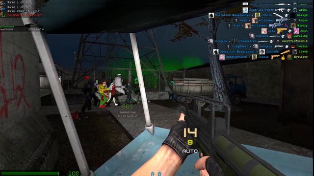 Garrys Mod Zombie Survival egypt & outpost goal no win gameplay смотреть онлайн