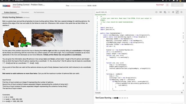 Grizzly Hunting Salmons | techgig | Solution смотреть онлайн