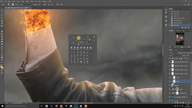 Fire Effect Editing // in 22 Minutes // Photoshop Manipulation (BY SM EDITZ) смотреть онлайн