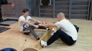 Техника мас-рестлинга, приём "Ушницкий"