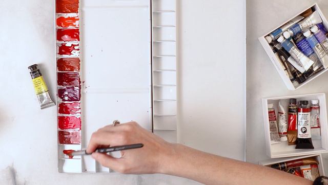 The ULTIMATE Watercolor Palette Setup смотреть онлайн