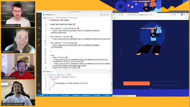 What's new with Angular and KendoReact? | Kendo UI R2 2021 смотреть онлайн