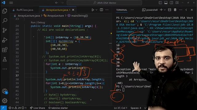 Introduction to Arrays & ArrayList in JAVA | JAVA DSA Vector Course ? смотреть онлайн