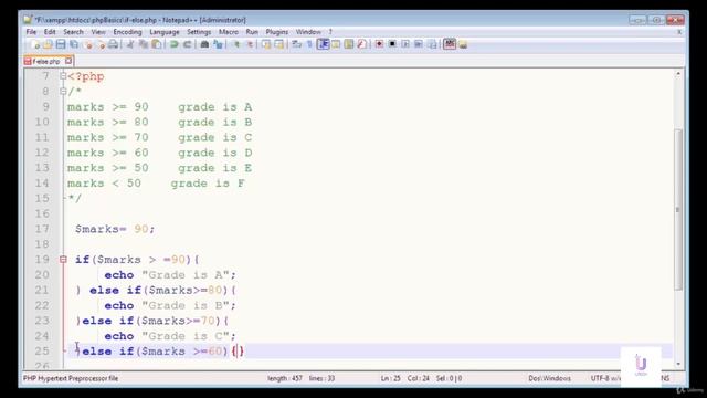 If Else in PHP | PHP for Absolute Beginner | PHP Programming Language | PHP Full Course Tutorial смотреть онлайн