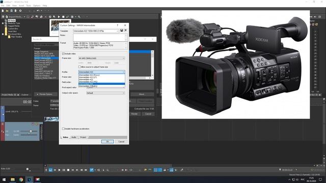 Как сохранить видео в 4k формате в Vegas Pro 18 смотреть онлайн