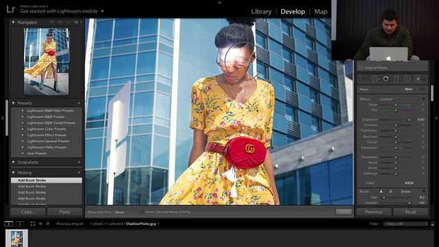 Remove Shadow from Photos in Lightroom Tutorial смотреть онлайн