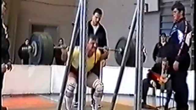 Минов Владимир в/к 90 Присед Вес 270 ЧРБ 20 04 1999 г смотреть онлайн