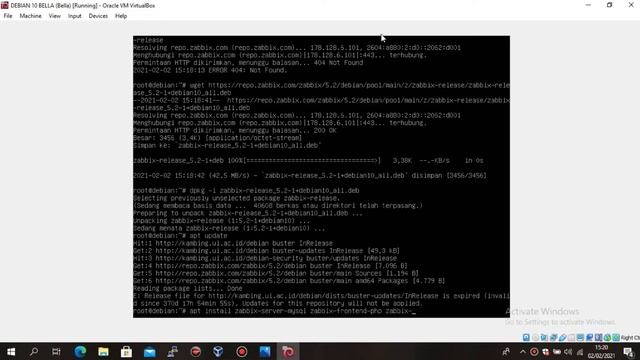 Installasi & Konfigurasi Zabbix Server Monitoring Di Debian 10 смотреть онлайн