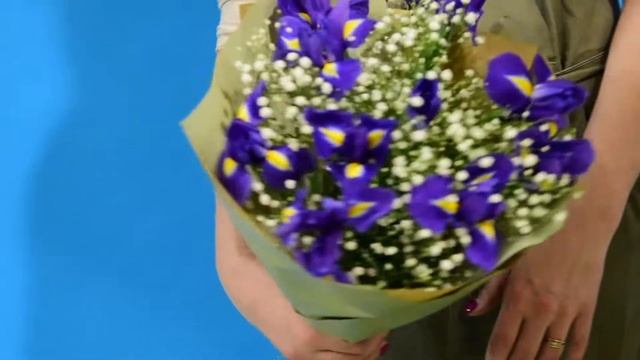 Букет "Солнечный Ирис" смотреть онлайн