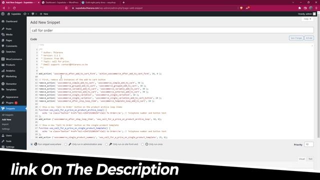 How to Add a Call to Order Button in WooCommerce ( Remove add to cart ) - WooCommerce PHP snippet. смотреть онлайн