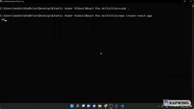 React Fun Activities #1 | Installation of React and What is it? | Kinetic Koder смотреть онлайн