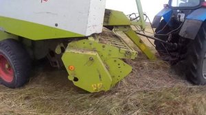 Обзор пресса CLAAS ROLLAND 250