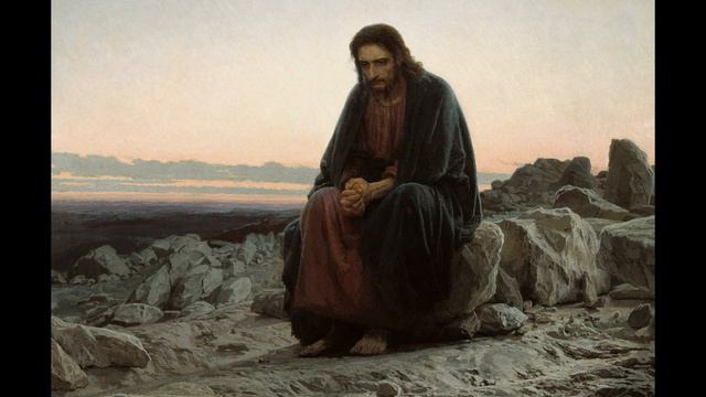 Христос в пустыне, И.Н.Крамской, 1872 смотреть онлайн