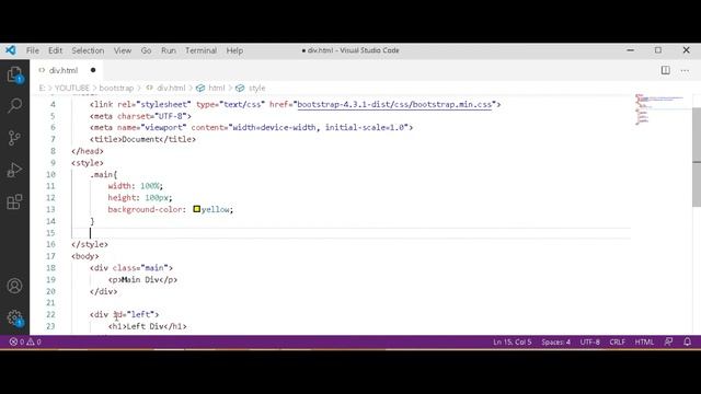 What is div How to use in Bootstrap and creating multiple div смотреть онлайн