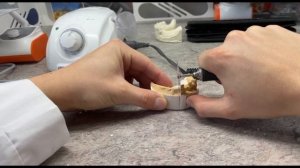 Методика изготовления разборной модели