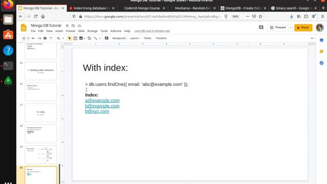 [MongoDB] - 20. Indexing смотреть онлайн