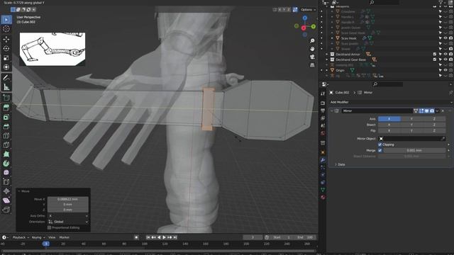 Making 3D printable minis in Blender - Basic Tools смотреть онлайн