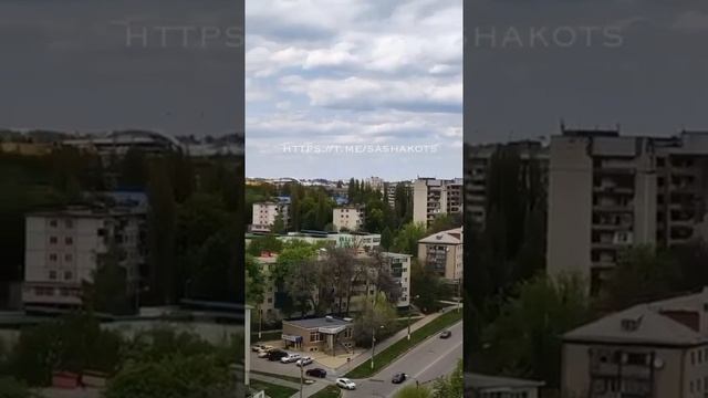 Вертолеты над Белгородом - 01.05.2022 смотреть онлайн