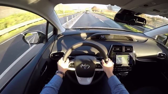 2017 Toyota Prius 1.8 Hybrid - POV Test Drive (no Talking, Pure Driving)